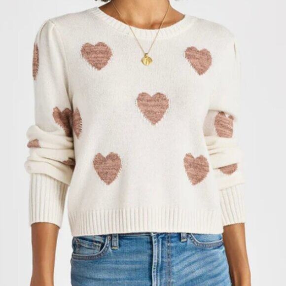 Splendid Annabelle Sweater‎ Cream Size Small - Picture 1 of 13